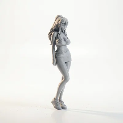 Mô hình Nhân vật Nữ 3D - Dành cho Sưu tập
