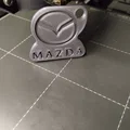 Móc khóa Mazda in 3D thiết kế hai mặt độc đáo - Thumbnail 1