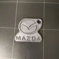 Móc khóa Mazda in 3D thiết kế hai mặt độc đáo - Thumbnail 2