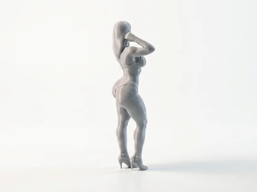 Tượng Nữ Nghệ Thuật - Mô Hình In 3D Chi Tiết - Image 3