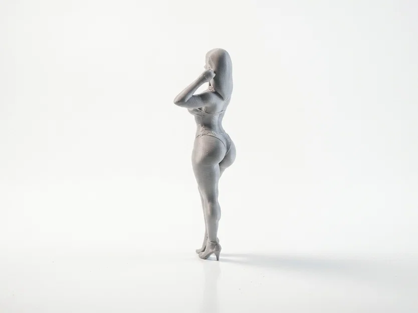 Tượng Nữ Nghệ Thuật - Mô Hình In 3D Chi Tiết - Image 4