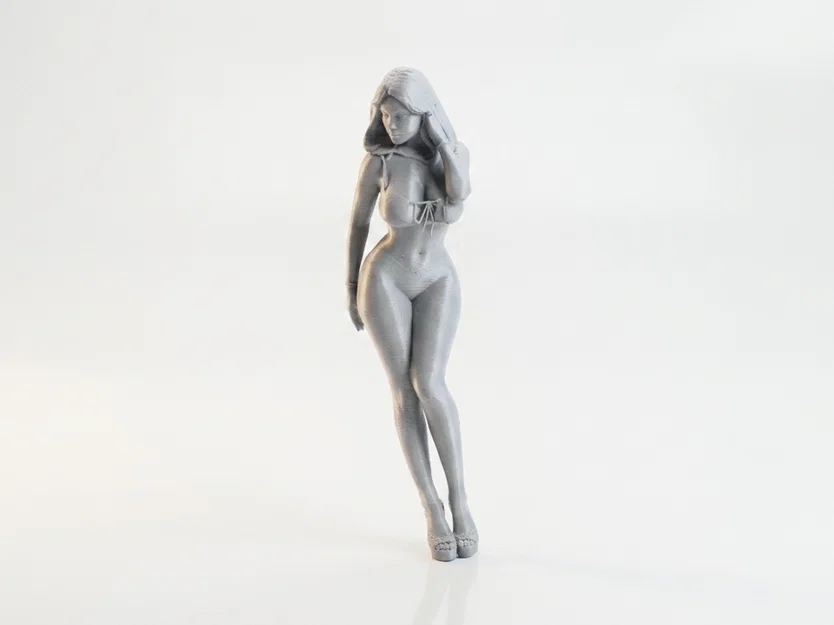 Mô hình tượng nữ diện bikini quyến rũ cho máy in 3D - Image 1