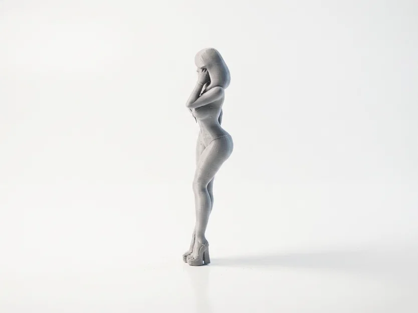 Mô hình tượng nữ diện bikini quyến rũ cho máy in 3D - Image 4