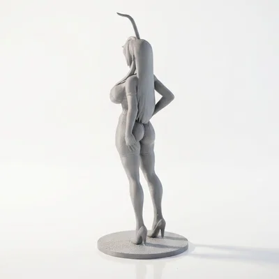 Mô hình 3D cô nàng Bunny Girl quyến rũ