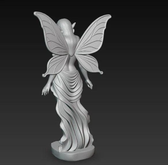 Tượng Tiên Nữ Phiên Bản 2 - Mô hình trang trí 3D đầy nghệ thuật - Image 2
