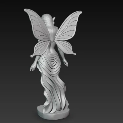Tượng Tiên Nữ Phiên Bản 2 - Mô hình trang trí 3D đầy nghệ thuật