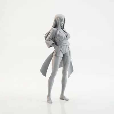 Mô hình nữ võ sĩ in 3D (Martial Arts Female Figurine)