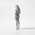Mô Hình 3D Cô Gái Thanh Lịch - Tượng Nữ Trang Trí In 3D - Thumbnail 4