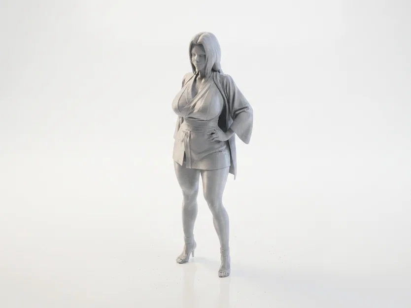 Mô hình Nữ Võ Sĩ Đạo (Dojo Girl) in 3D tuyệt đẹp - Image 1