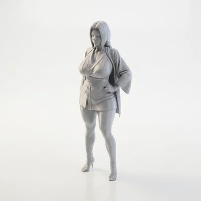 Mô hình Nữ Võ Sĩ Đạo (Dojo Girl) in 3D tuyệt đẹp