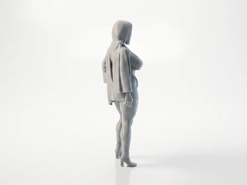 Mô hình Nữ Võ Sĩ Đạo (Dojo Girl) in 3D tuyệt đẹp - Image 3