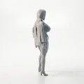 Mô hình Nữ Võ Sĩ Đạo (Dojo Girl) in 3D tuyệt đẹp - Thumbnail 3