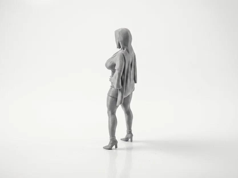 Mô hình Nữ Võ Sĩ Đạo (Dojo Girl) in 3D tuyệt đẹp - Image 4