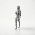 Mô hình Nữ Võ Sĩ Đạo (Dojo Girl) in 3D tuyệt đẹp - Thumbnail 4