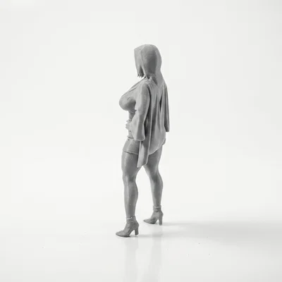 Mô hình Nữ Võ Sĩ Đạo (Dojo Girl) in 3D tuyệt đẹp