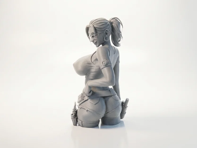 Mô hình tượng nữ nhân vật nghệ thuật 3D in ấn - Image 1