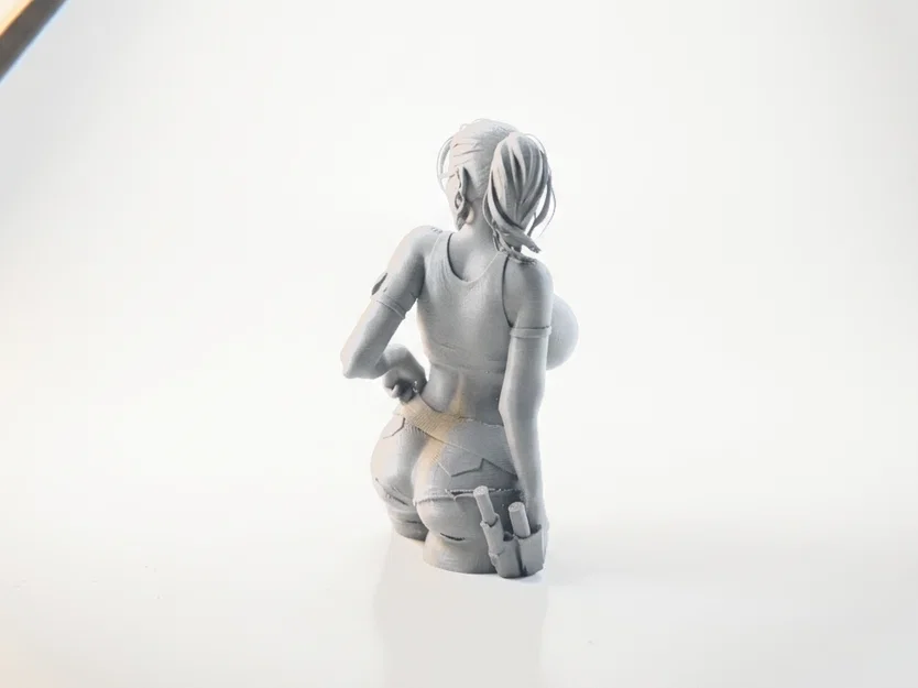 Mô hình tượng nữ nhân vật nghệ thuật 3D in ấn - Image 4