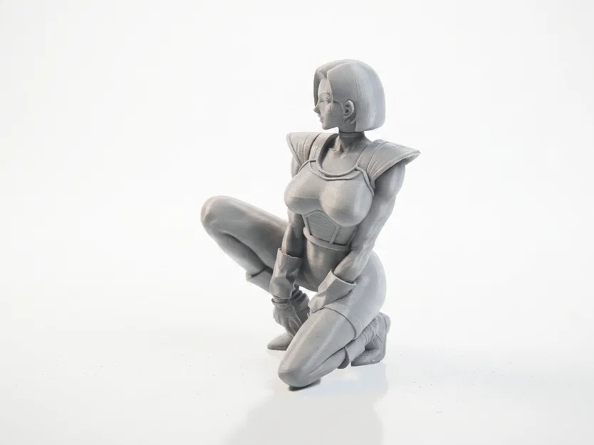 Mô hình Nữ nhân vật Tương lai - Tượng Sci-Fi 3D có thể in - Image 1