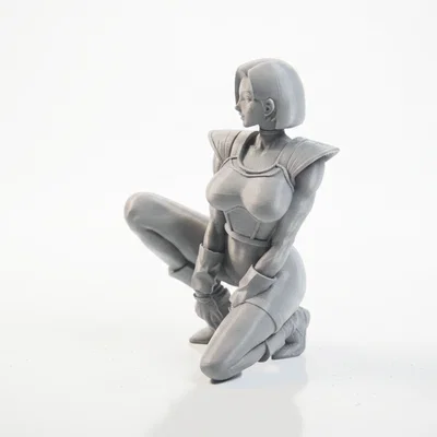 Mô hình Nữ nhân vật Tương lai - Tượng Sci-Fi 3D có thể in