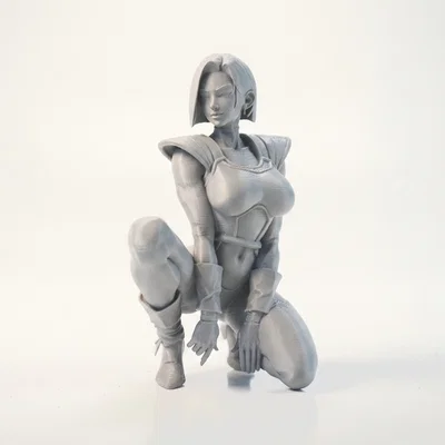 Mô hình Nữ nhân vật Tương lai - Tượng Sci-Fi 3D có thể in