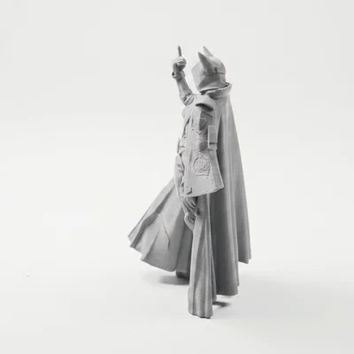 Mô hình in 3D Bot Lady: Tượng nữ robot phong cách tương lai