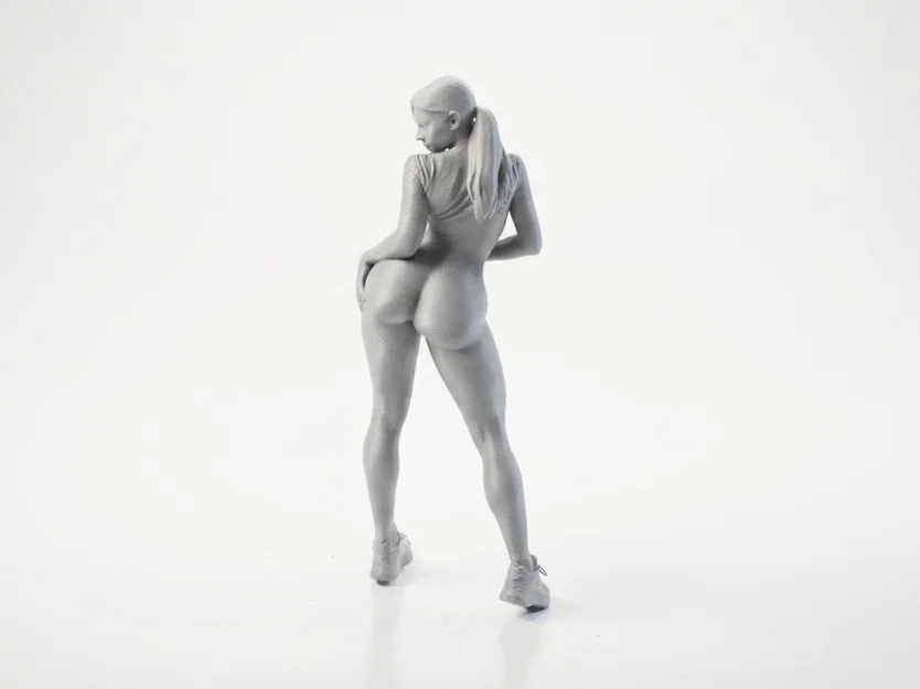 Mô hình nhân vật nữ bodysuit 3D tinh tế dành cho người yêu thích in ấn - Image 1