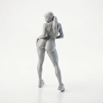 Mô hình nhân vật nữ bodysuit 3D tinh tế dành cho người yêu thích in ấn