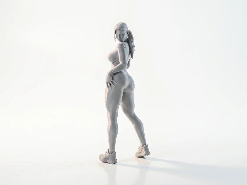 Mô hình nhân vật nữ bodysuit 3D tinh tế dành cho người yêu thích in ấn - Image 2