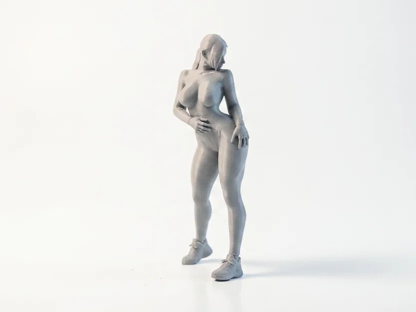 Mô hình nhân vật nữ bodysuit 3D tinh tế dành cho người yêu thích in ấn - Image 3