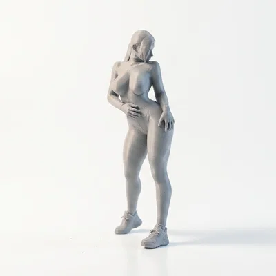 Mô hình nhân vật nữ bodysuit 3D tinh tế dành cho người yêu thích in ấn