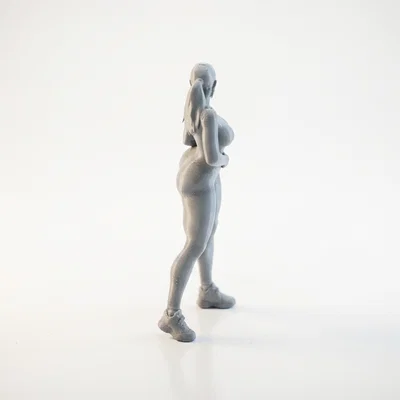 Mô hình nhân vật nữ bodysuit 3D tinh tế dành cho người yêu thích in ấn