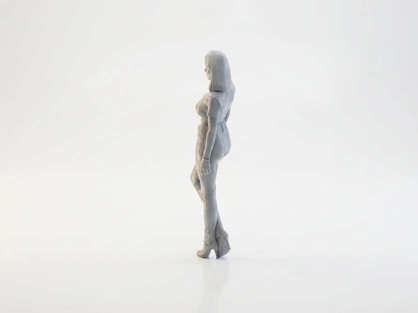 Mô hình tượng nữ phong cách casual (STL 3D printable) - Image 4