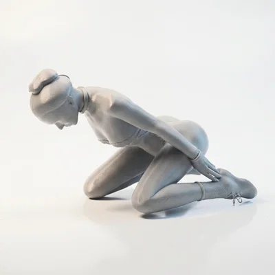 Tượng Nữ Điêu Khắc Nghệ Thuật 3D Dùng Để Trưng Bày Bàn Làm Việc
