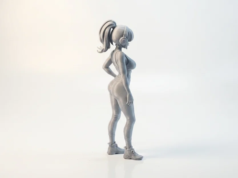 Mô Hình Nhân Vật Nữ Phong Cách Anime In 3D - Image 3