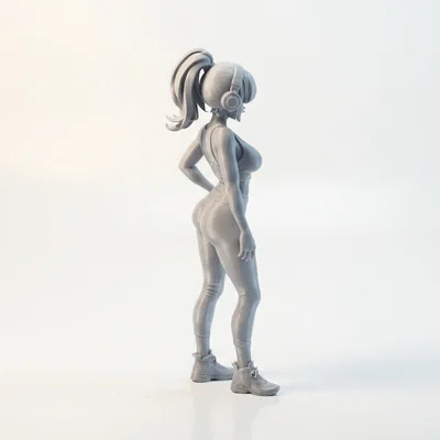 Mô Hình Nhân Vật Nữ Phong Cách Anime In 3D