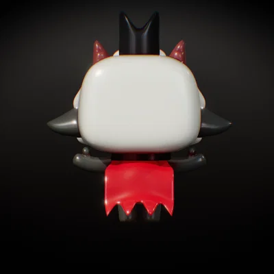 Cult of the Lamb - Mô hình The Lamb | File STL để sơn (Không kèm đế)