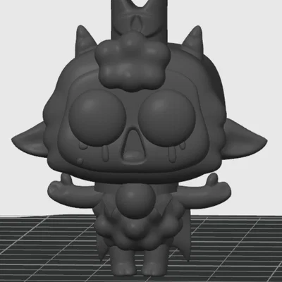 Cult of the Lamb - Mô hình The Lamb | File STL để sơn (Không kèm đế)