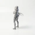 Mô hình tượng cô gái đội mũ trùm đầu in 3D - Thumbnail 4