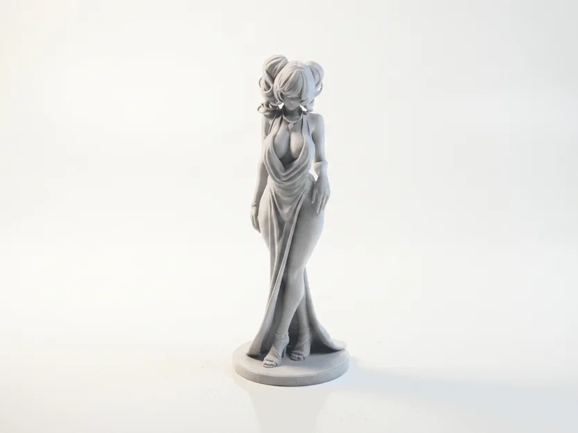 Mô hình 3D nhân vật nữ quyến rũ (Busty Lady Figurine) - Image 1
