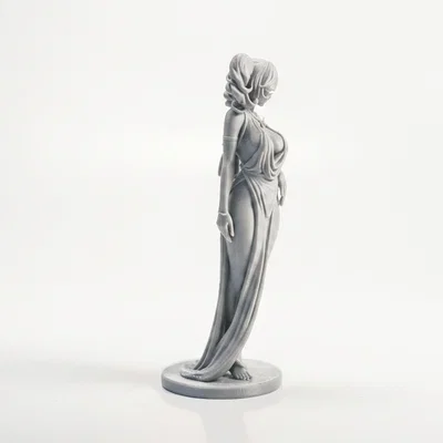 Mô hình 3D nhân vật nữ quyến rũ (Busty Lady Figurine)