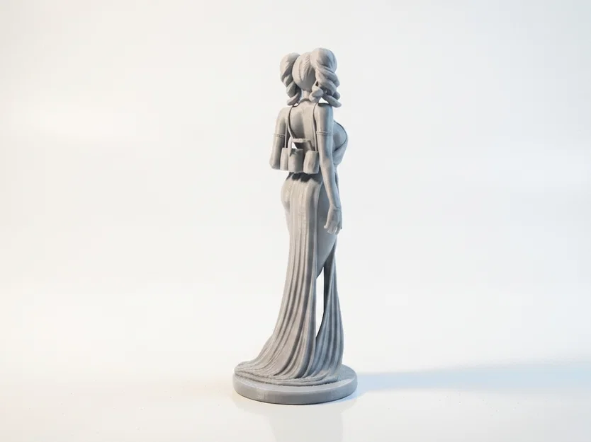 Mô hình 3D nhân vật nữ quyến rũ (Busty Lady Figurine) - Image 3