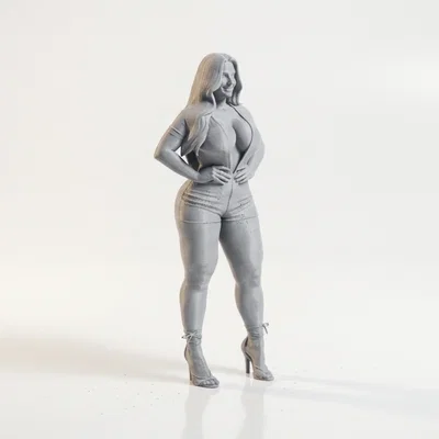 Mô Hình 3D In Ấn: Tượng Nữ Nhân Trùm Mũ