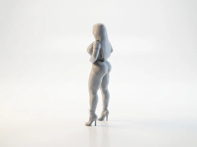 Mô Hình 3D In Ấn: Tượng Nữ Nhân Trùm Mũ - Image 4