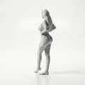 Mô hình tượng người phụ nữ mặc đồ bơi sang trọng để in 3D - Thumbnail 4