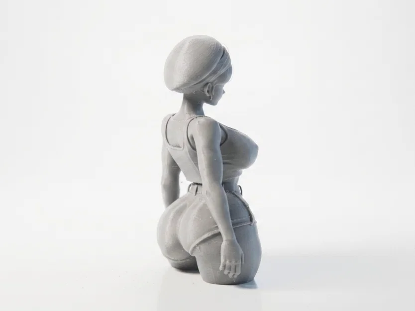 Mô hình tượng bán thân nữ điêu khắc in 3D - Image 3