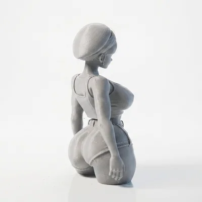 Mô hình tượng bán thân nữ điêu khắc in 3D