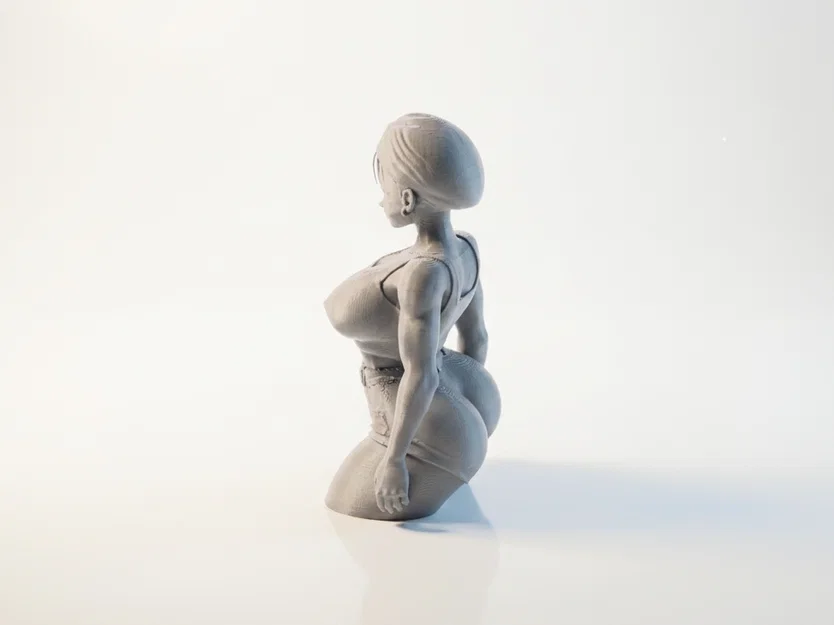 Mô hình tượng bán thân nữ điêu khắc in 3D - Image 4