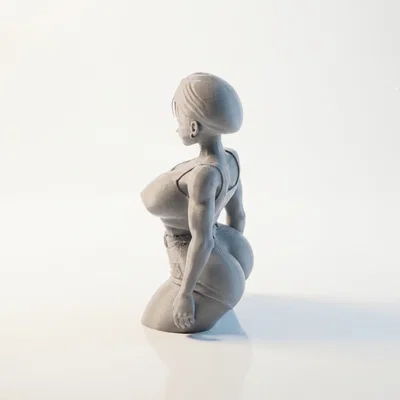 Mô hình tượng bán thân nữ điêu khắc in 3D