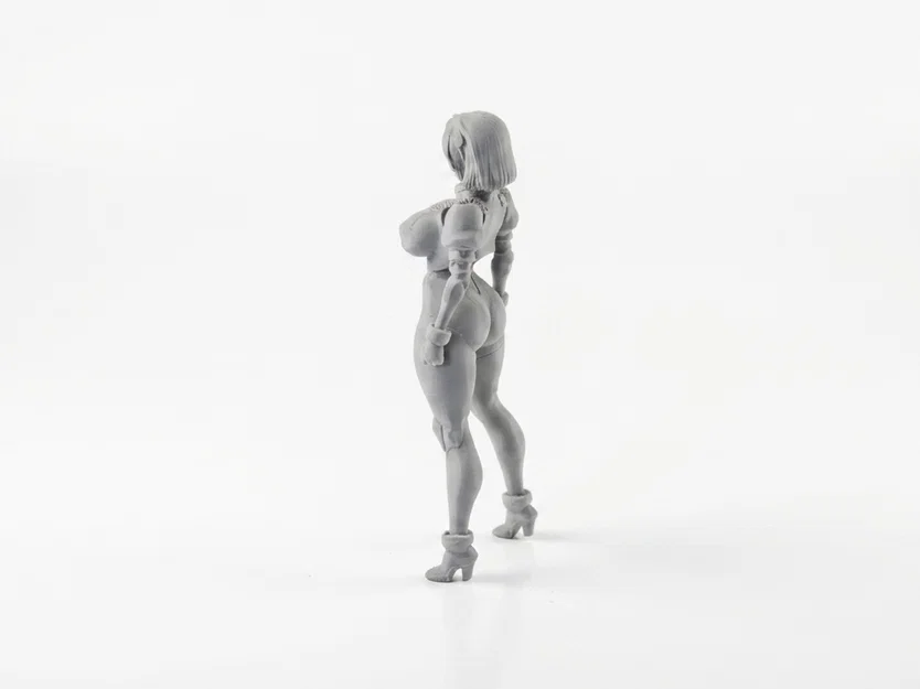 Mô hình tượng nhân vật nữ 3D - Busty Lady Figurine - Image 4