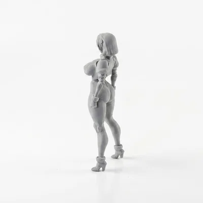 Mô hình tượng nhân vật nữ 3D - Busty Lady Figurine